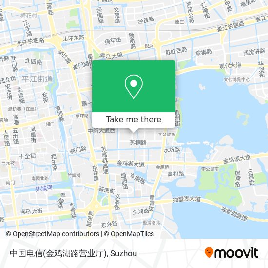 中国电信(金鸡湖路营业厅) map