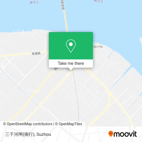 三干河闸(南行) map