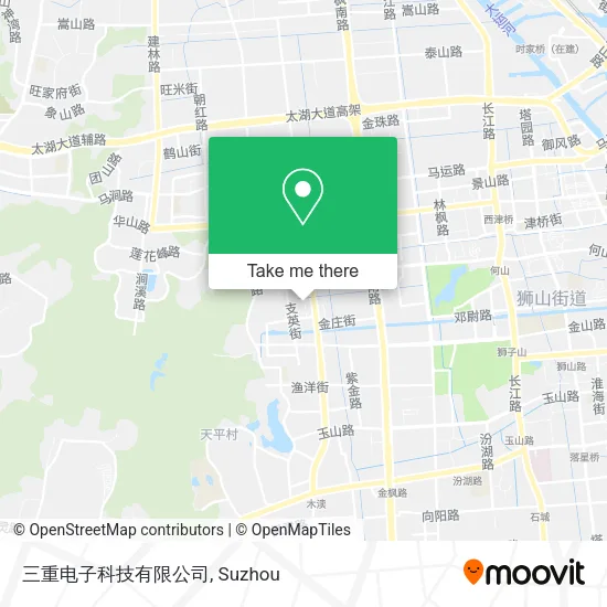 三重电子科技有限公司 map