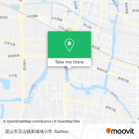 昆山市玉山镇新城域小学 map