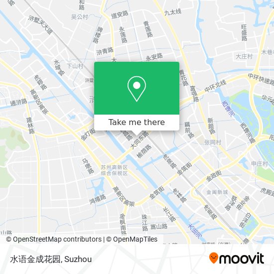 水语金成花园 map
