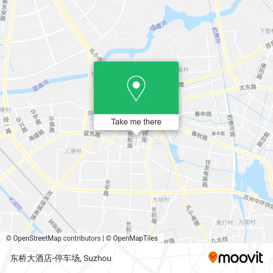 东桥大酒店-停车场 map