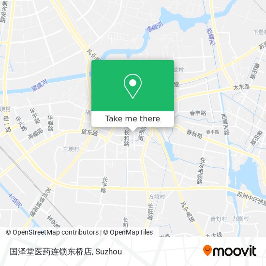 国泽堂医药连锁东桥店 map