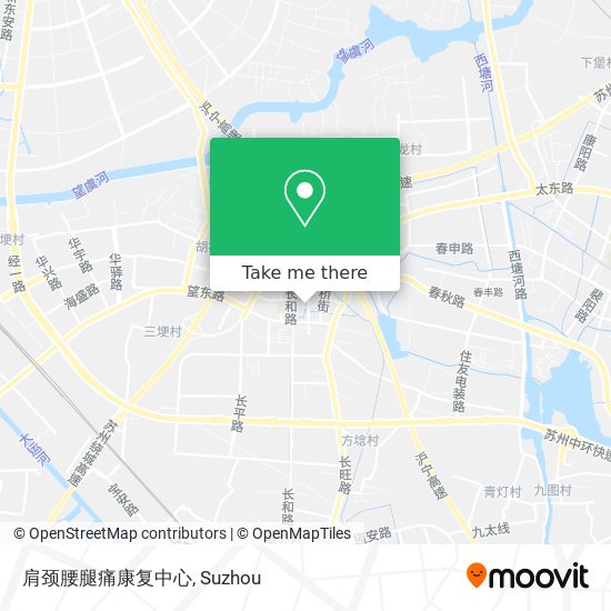 肩颈腰腿痛康复中心 map