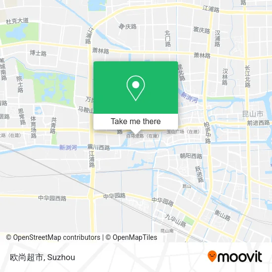 欧尚超市 map