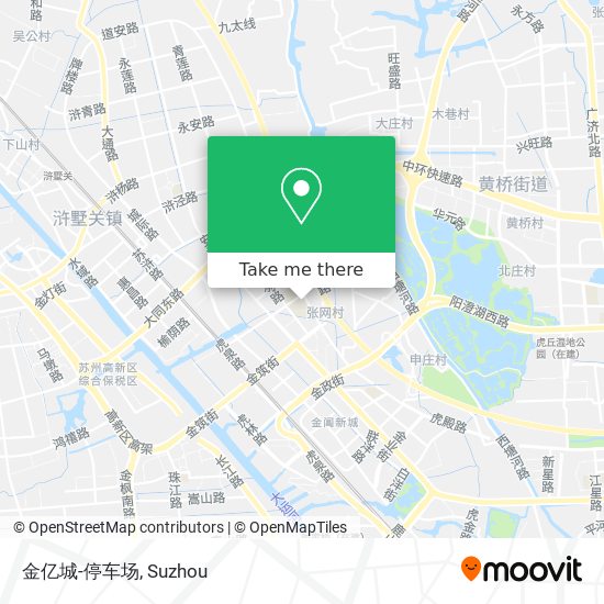 金亿城-停车场 map