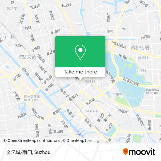金亿城-南门 map