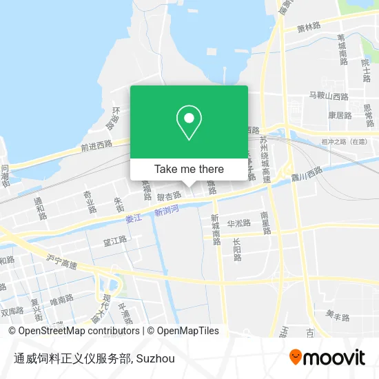 通威饲料正义仪服务部 map