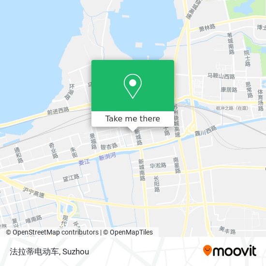 法拉蒂电动车 map