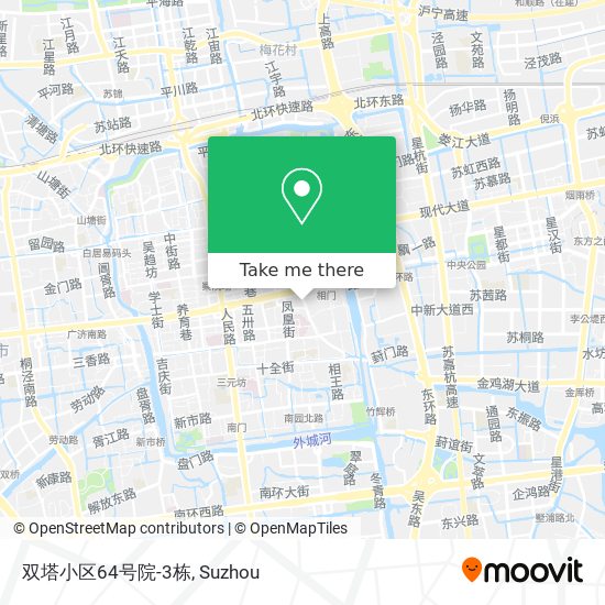 双塔小区64号院-3栋 map