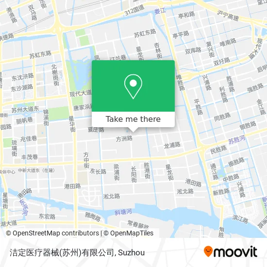 洁定医疗器械(苏州)有限公司 map