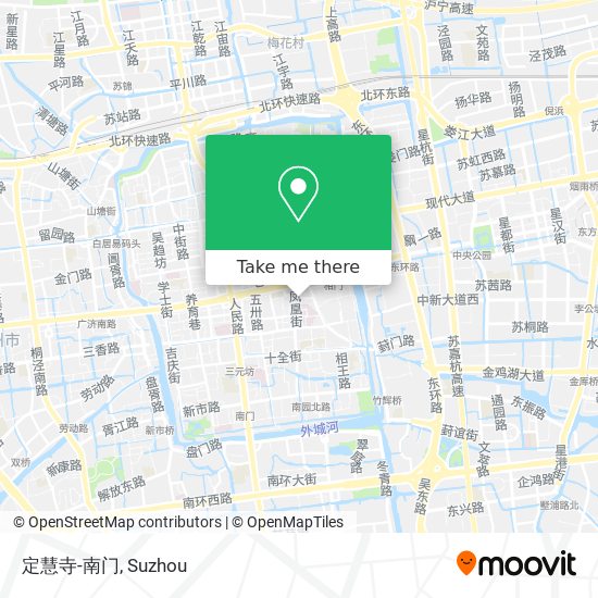 定慧寺-南门 map