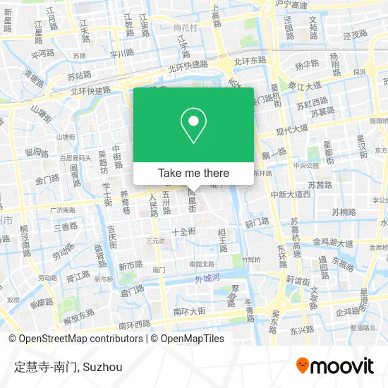 定慧寺-南门 map