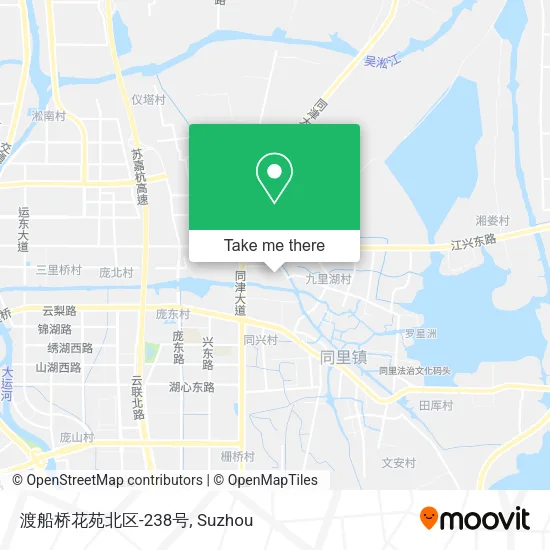 渡船桥花苑北区-238号 map