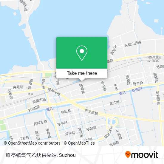 唯亭镇氧气乙炔供应站 map