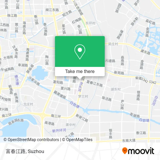 富春江路 map