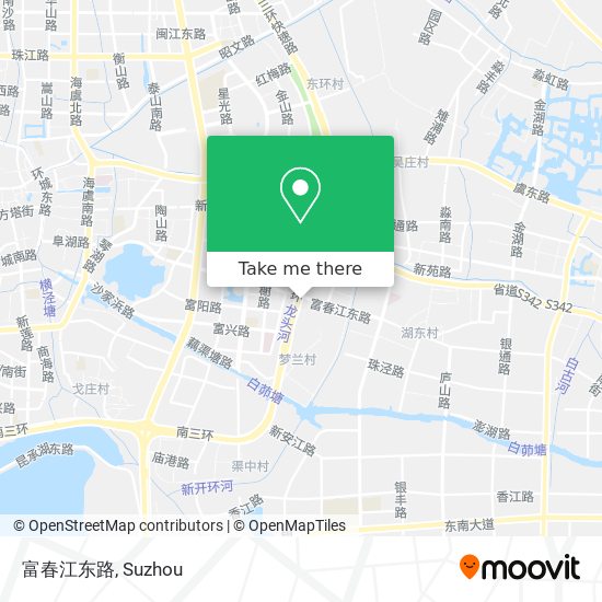 富春江东路 map