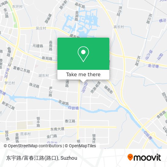 东宇路/富春江路(路口) map
