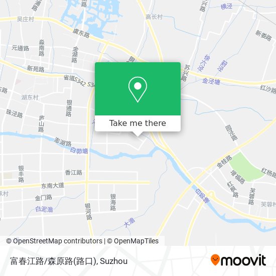 富春江路/森原路(路口) map