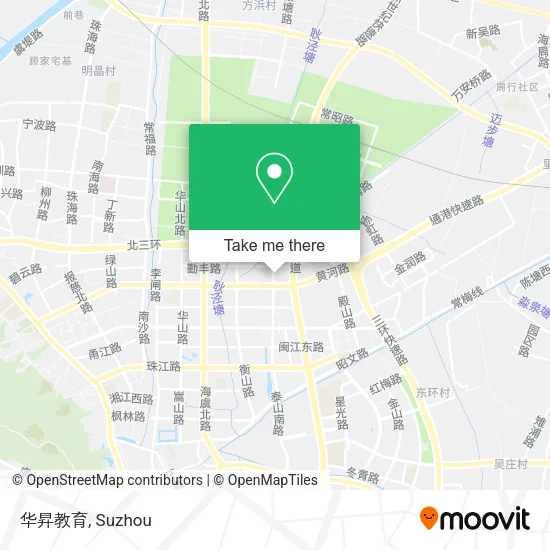 华昇教育 map