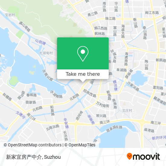 新家宜房产中介 map
