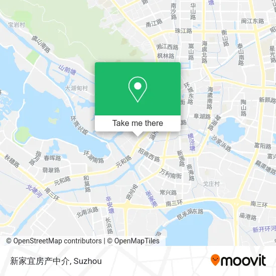 新家宜房产中介 map