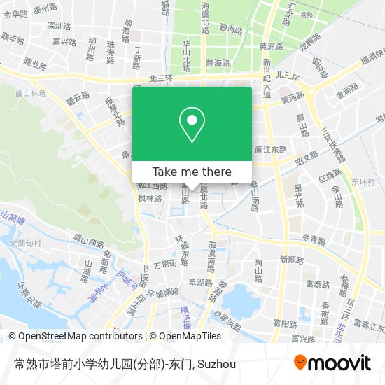 常熟市塔前小学幼儿园(分部)-东门 map