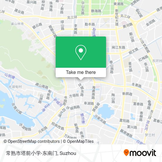 常熟市塔前小学-东南门 map