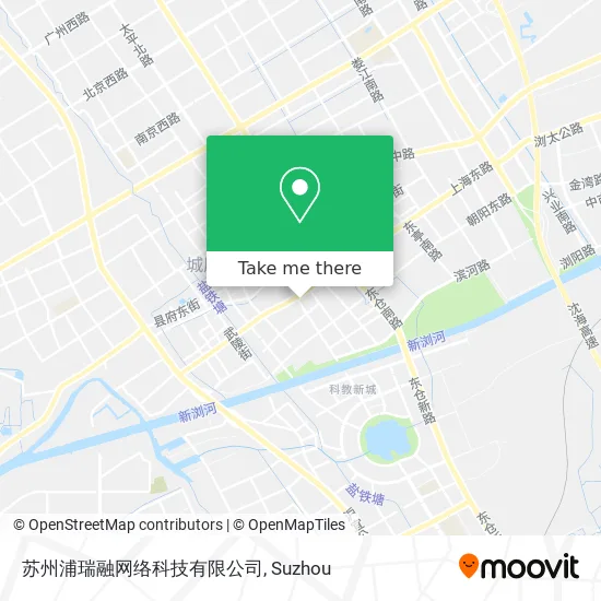 苏州浦瑞融网络科技有限公司 map