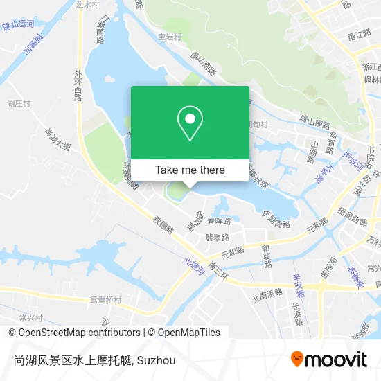 尚湖风景区水上摩托艇 map