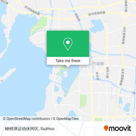鳗鲤湖运动休闲区 map