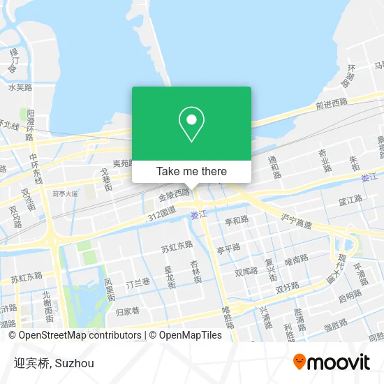 迎宾桥 map