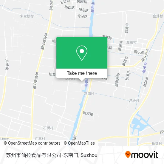苏州市仙拉食品有限公司-东南门 map