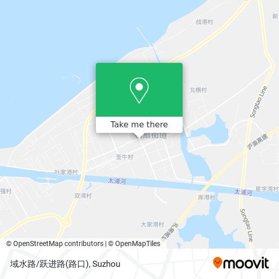 域水路/跃进路(路口) map