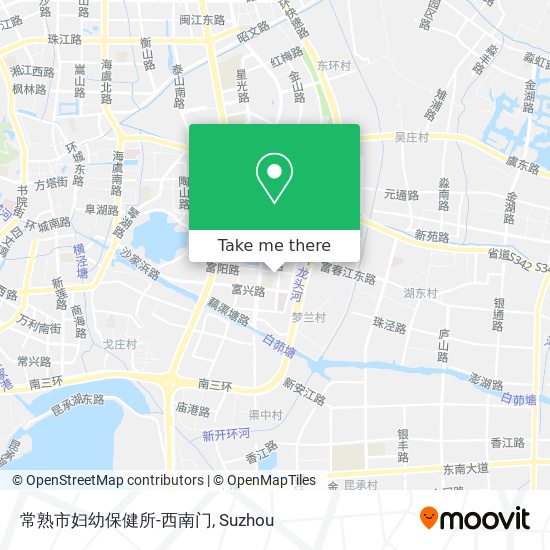 常熟市妇幼保健所-西南门 map