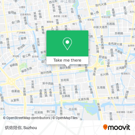 烘焙陪你 map