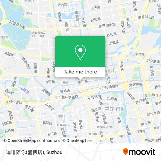 咖啡陪你(盛博店) map