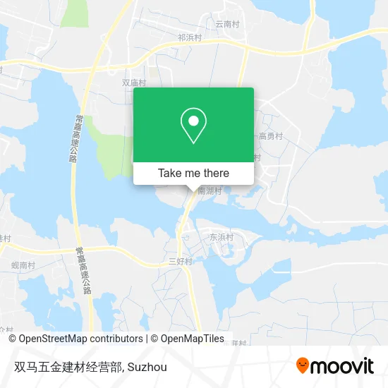 双马五金建材经营部 map