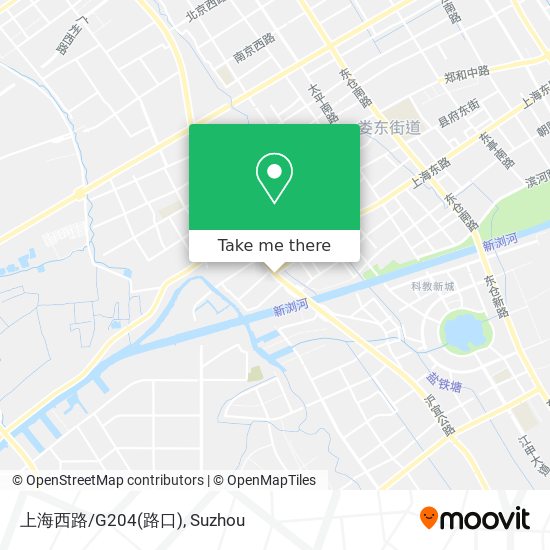 上海西路/G204(路口) map