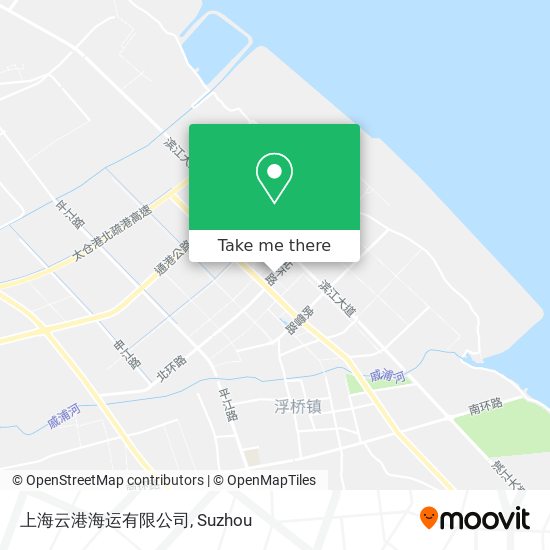 上海云港海运有限公司 map