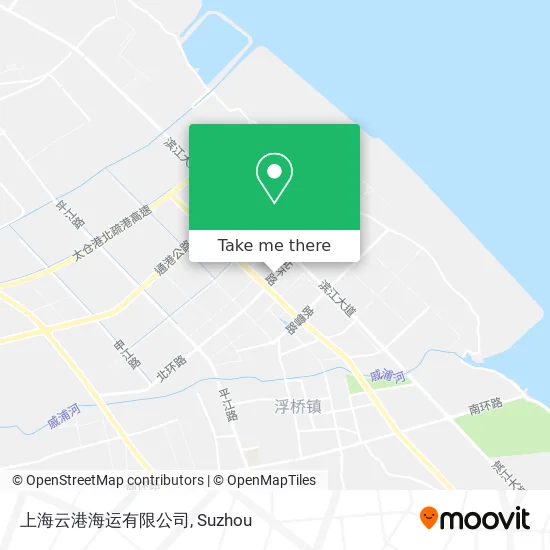 上海云港海运有限公司 map