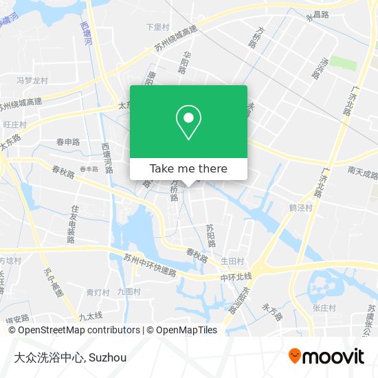 大众洗浴中心 map