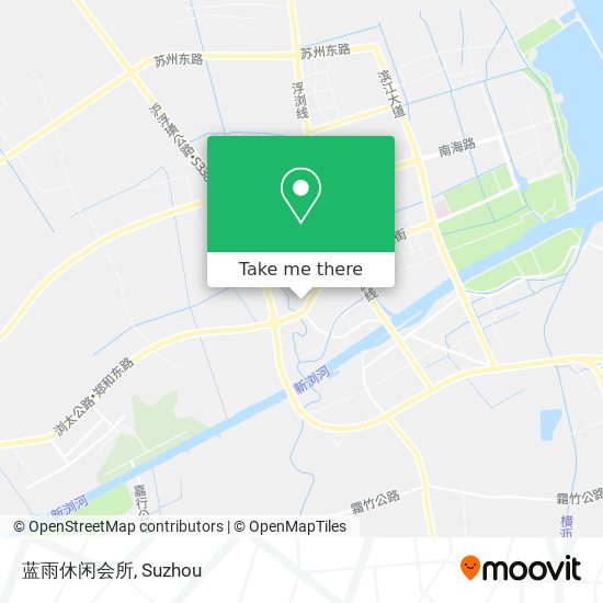 蓝雨休闲会所 map