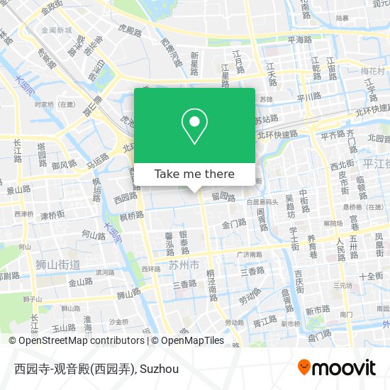西园寺-观音殿(西园弄) map