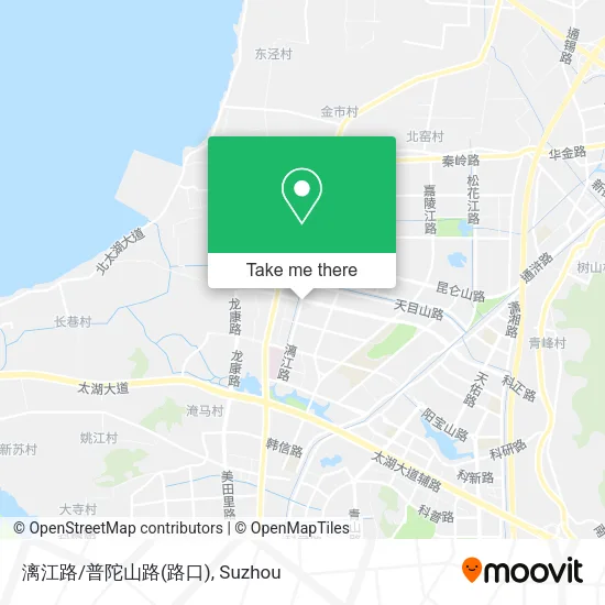 漓江路/普陀山路(路口) map