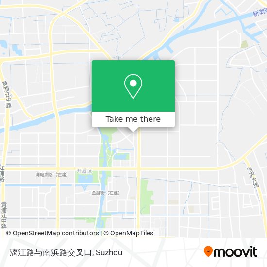 漓江路与南浜路交叉口 map