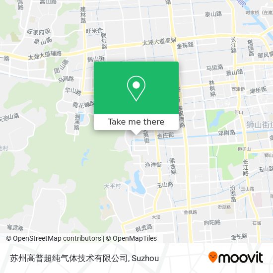 苏州高普超纯气体技术有限公司 map