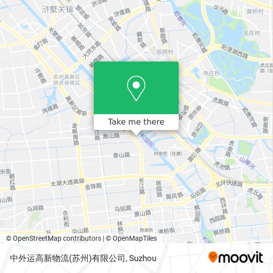 中外运高新物流(苏州)有限公司 map