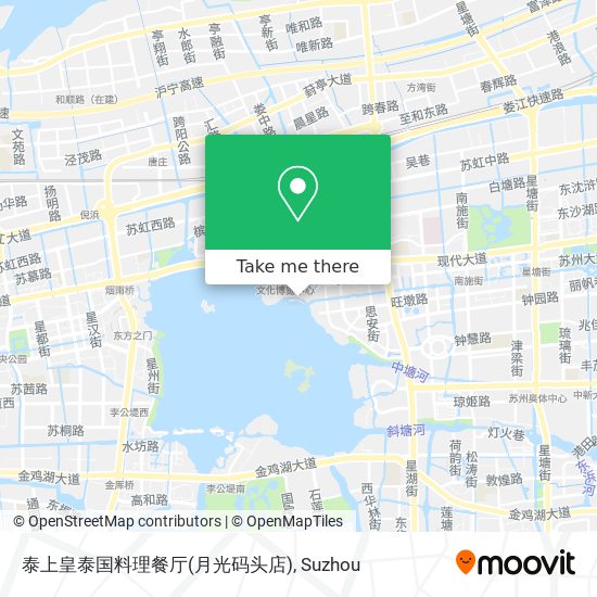 泰上皇泰国料理餐厅(月光码头店) map