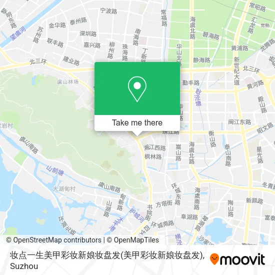 妆点一生美甲彩妆新娘妆盘发 map
